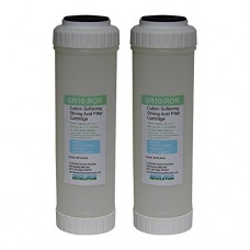 Reverse Osmosis Revolution SR10ROR 10"x2.5" Cation Resin Softener Water Filter for External Dishwasher Softener and RO systems  qty of 2 … - B074K3L93N